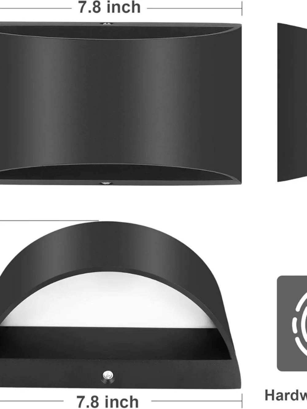 Led Sconce Set
